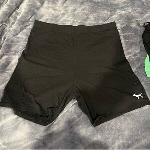 PINK Black Athletic Shorts